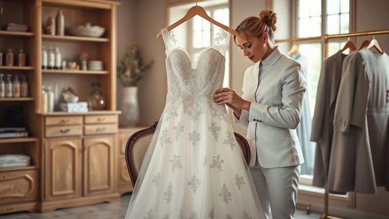 wedding dress dry cleaning