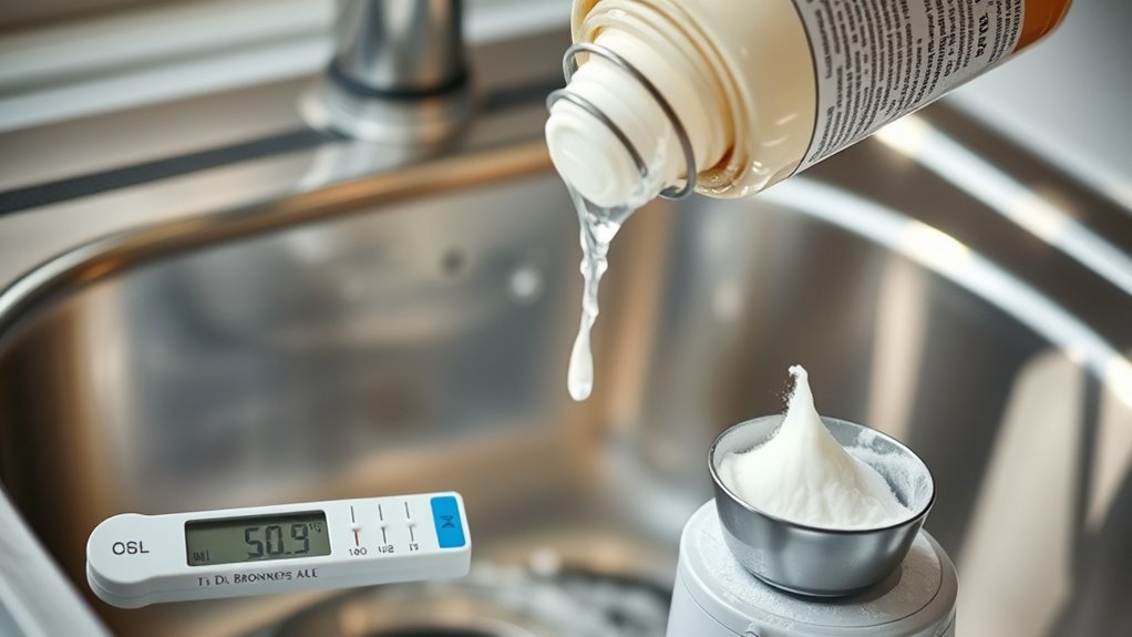 adjust dosage for hardness