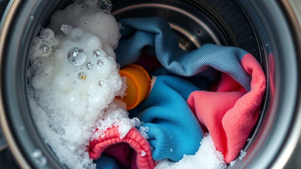 agitation enhances detergent efficiency