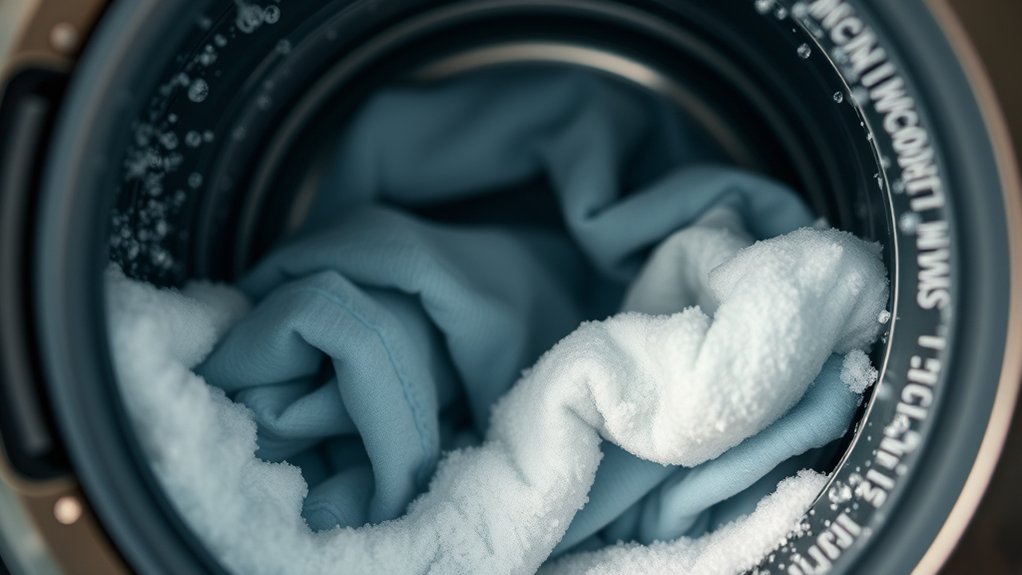 ariel detergent in hard water