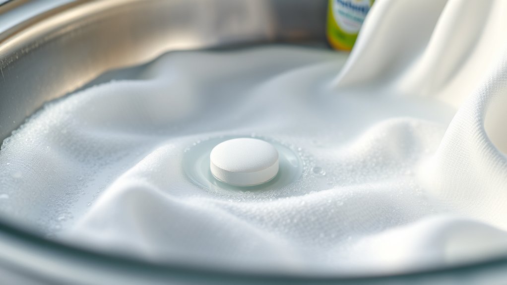 aspirin enhances laundry stain removal