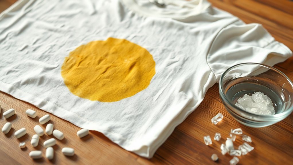 aspirin solution for stains