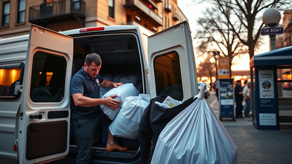 assess local laundry demand