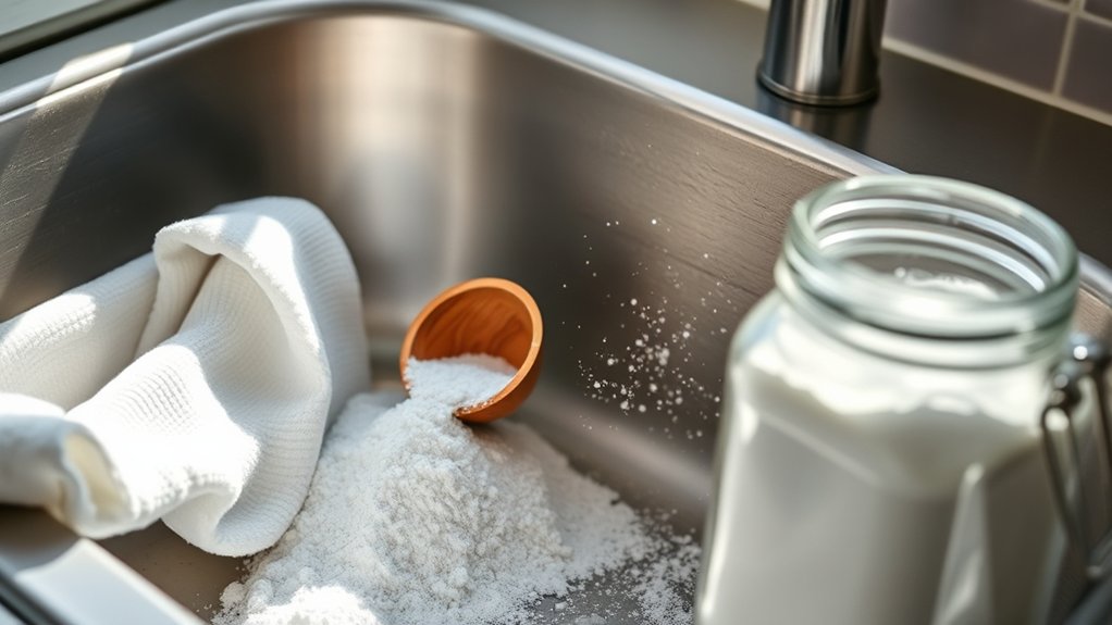 baking soda neutralizes odors