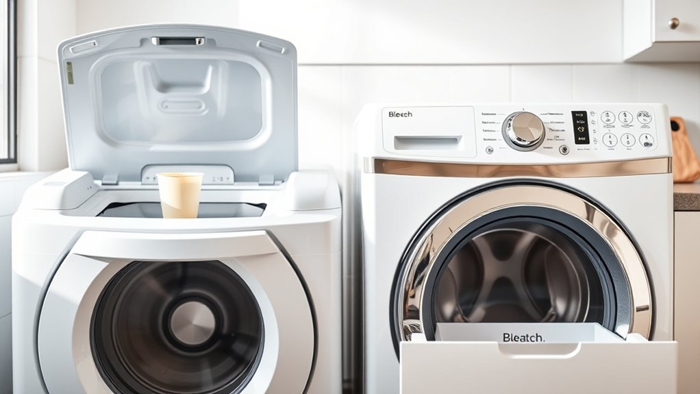 bleach usage in washers