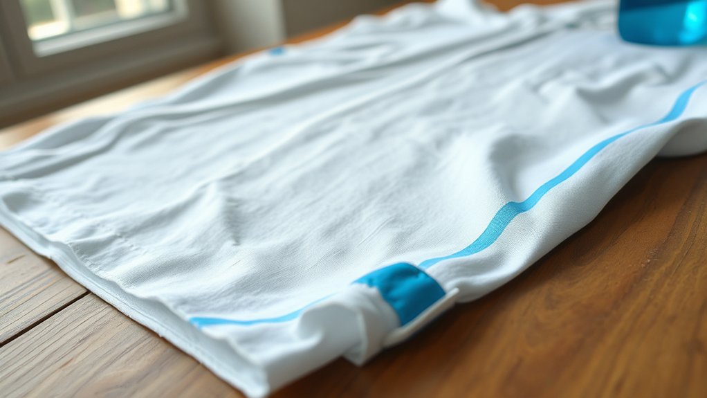 blue detergent stain causes