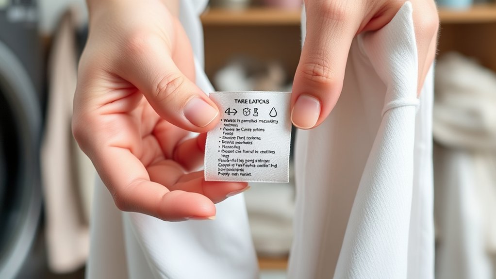 check garment care labels