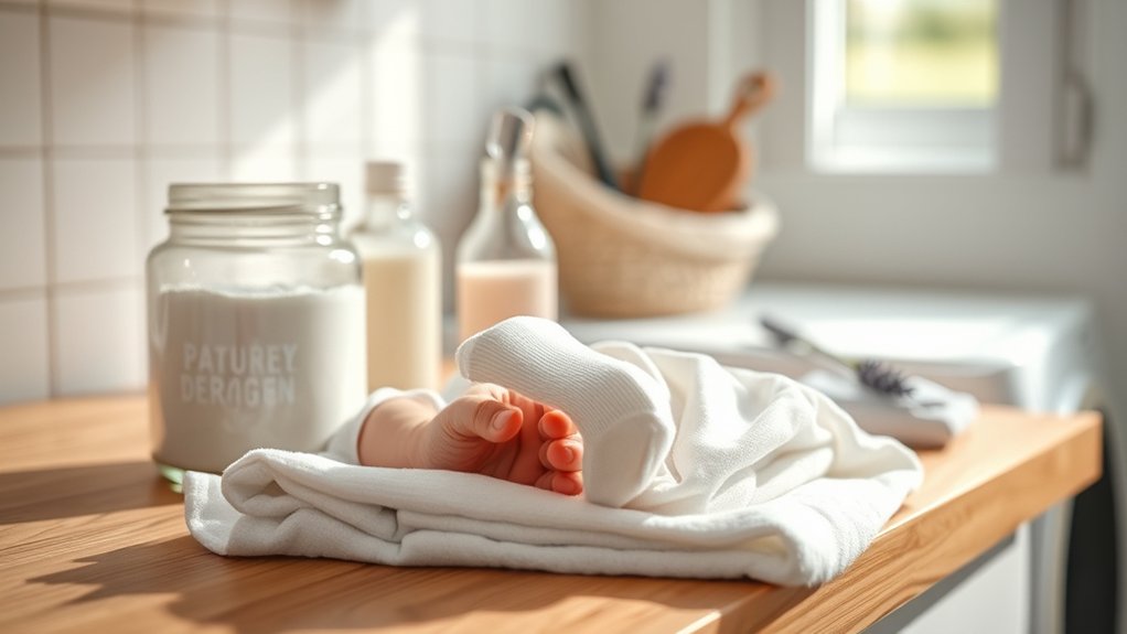 choose gentle hypoallergenic detergents