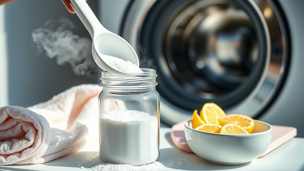 citric acid laundry benefits