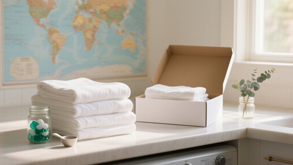 clean people laundry sheets