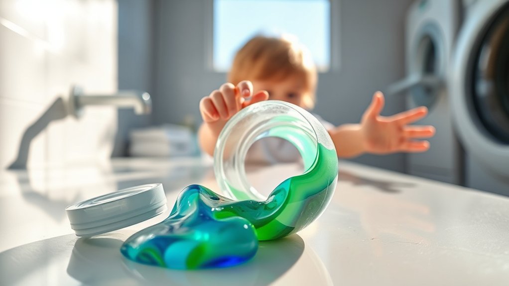 dangerous detergent for children