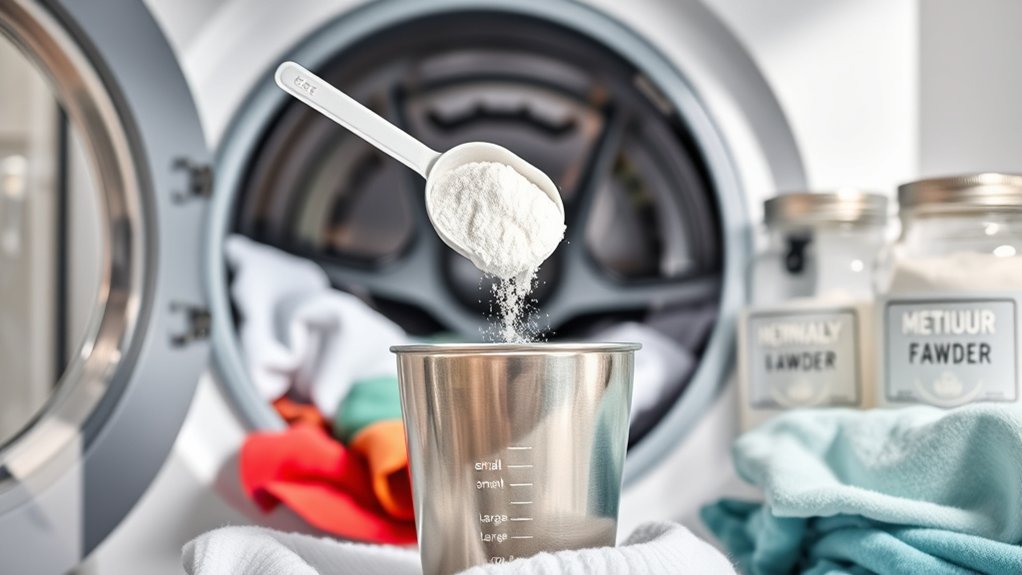detergent amounts by load