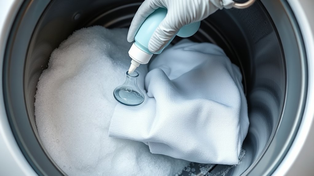 detergent cleans sanitizer disinfects