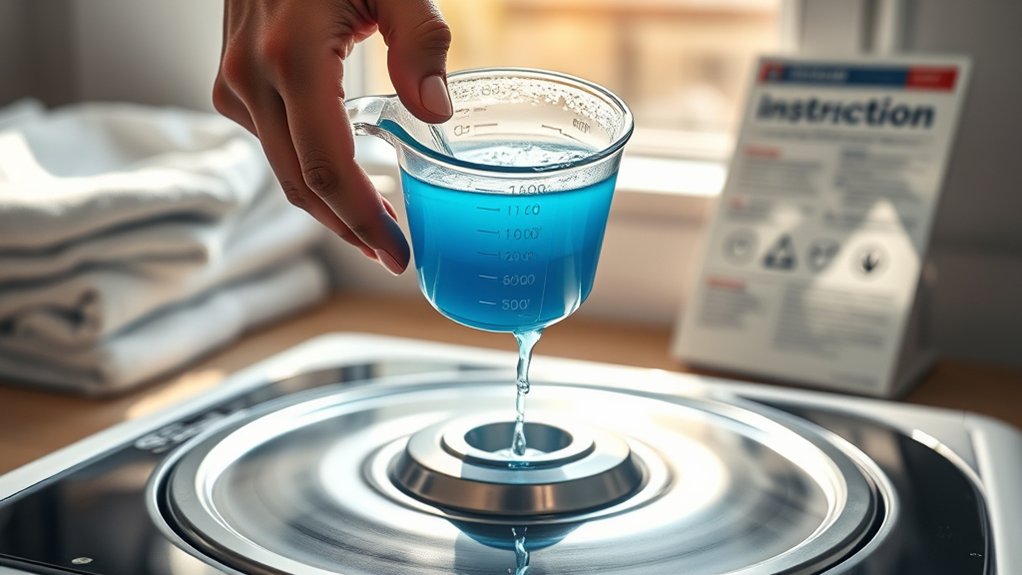 detergent dosage by load