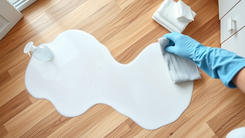 detergent spill cleanup guide