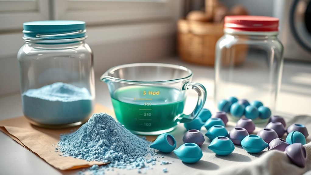 detergent type affects dosing