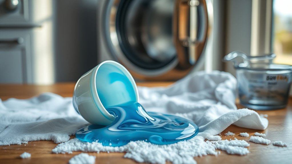 dishwasher pods damage laundry