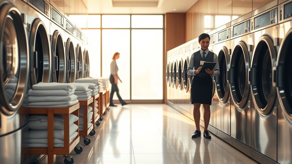 diverse hotel laundry services