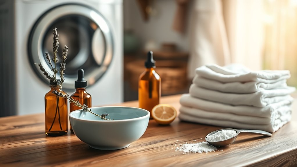 essential oils enhance laundry