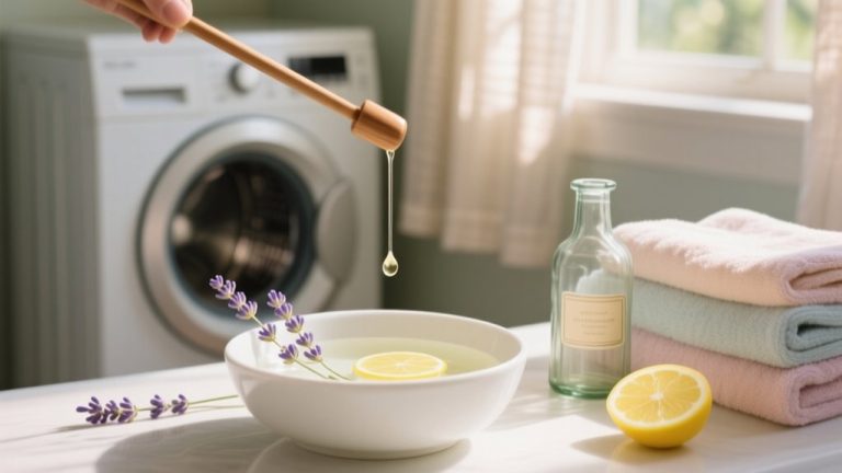 essential oils laundry tips