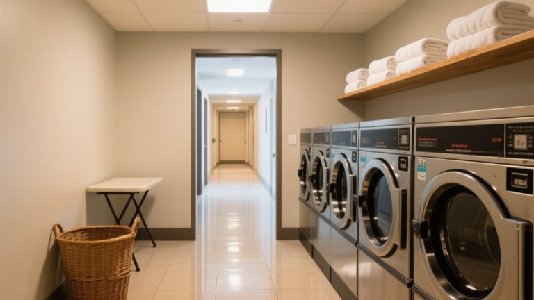 hampton inn laundry availability unclear
