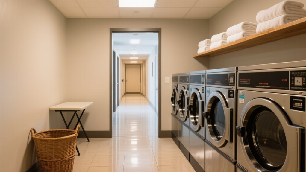 hampton inn laundry availability unclear