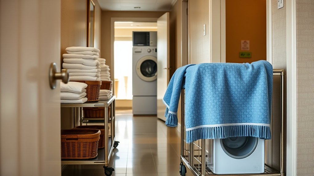 hampton inn laundry options available