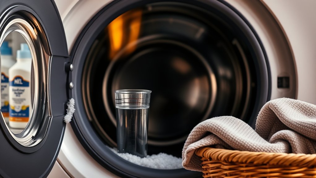 he detergent ensures efficiency