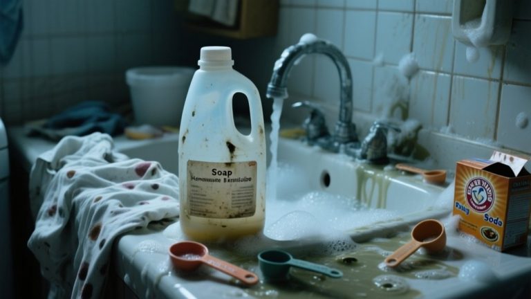 homemade laundry soap risks