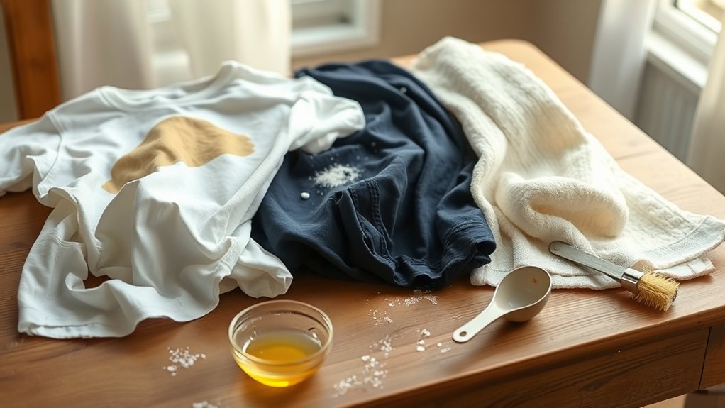 identify detergent stain types