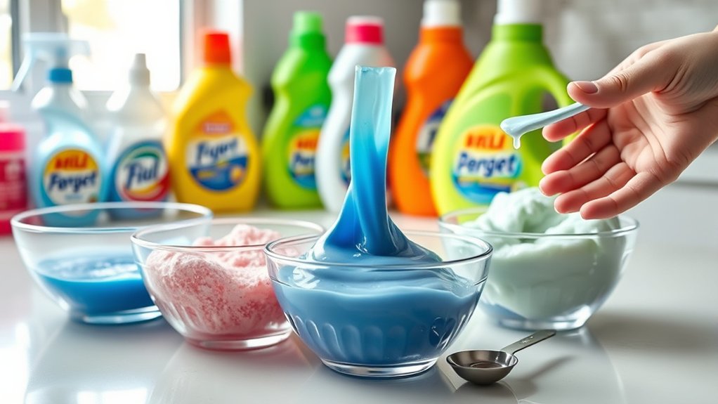 laundry detergent slime chemistry