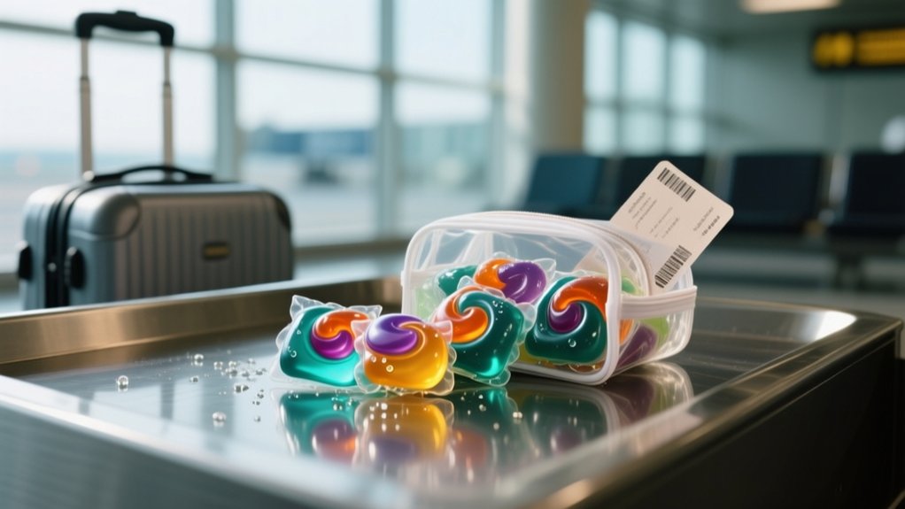 laundry pods travel safety