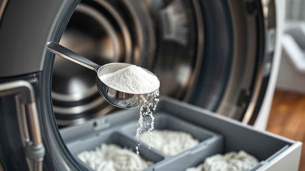 measure detergent for efficiency
