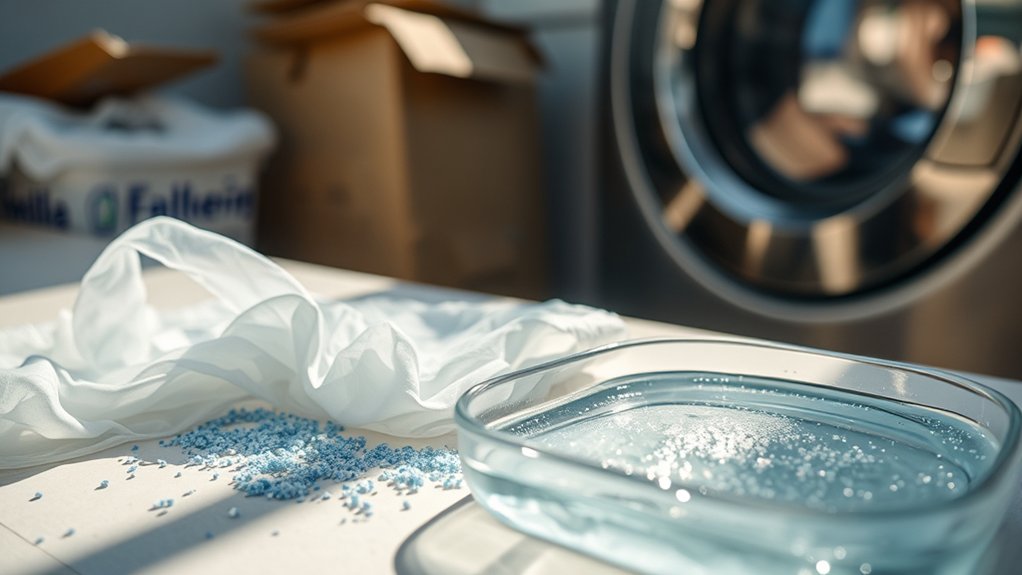 microplastics from laundry sheets