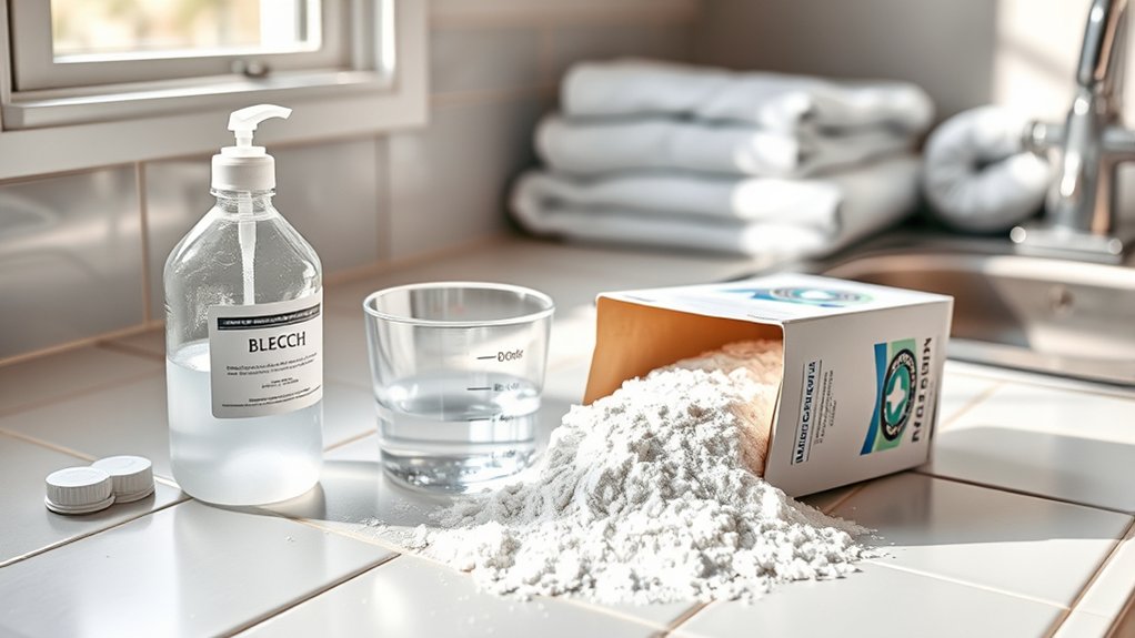 mix bleach safely follow instructions
