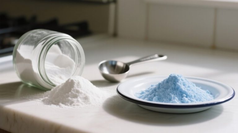 mixing baking soda allowed