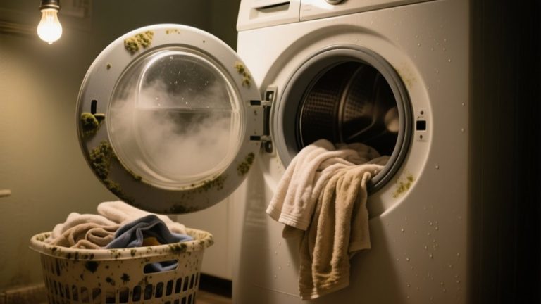 musty laundry odor causes