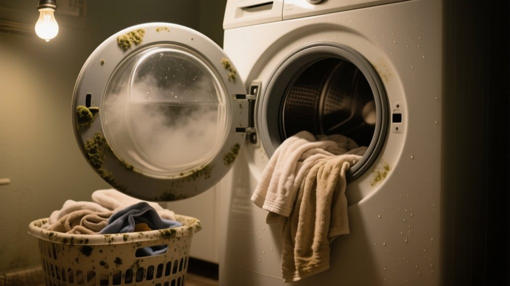 musty laundry odor causes