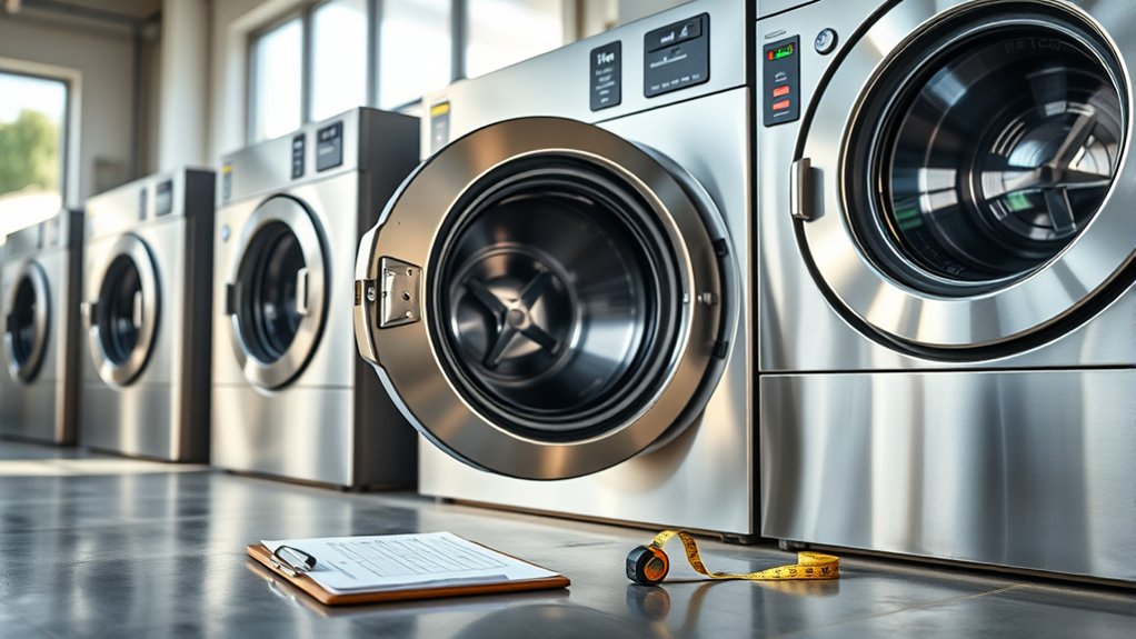 optimize commercial washer capacity