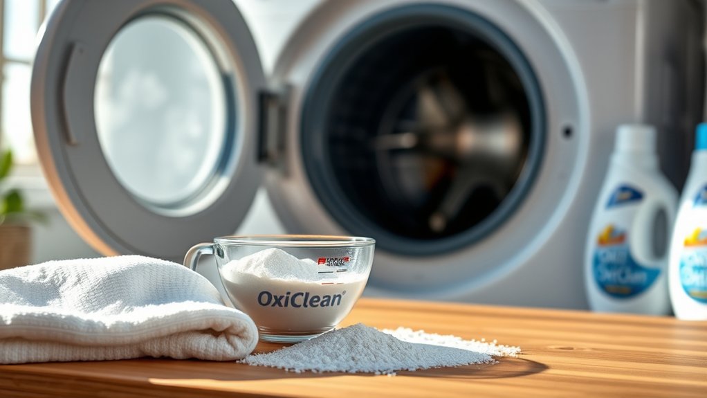 oxiclean effectively sanitizes laundry