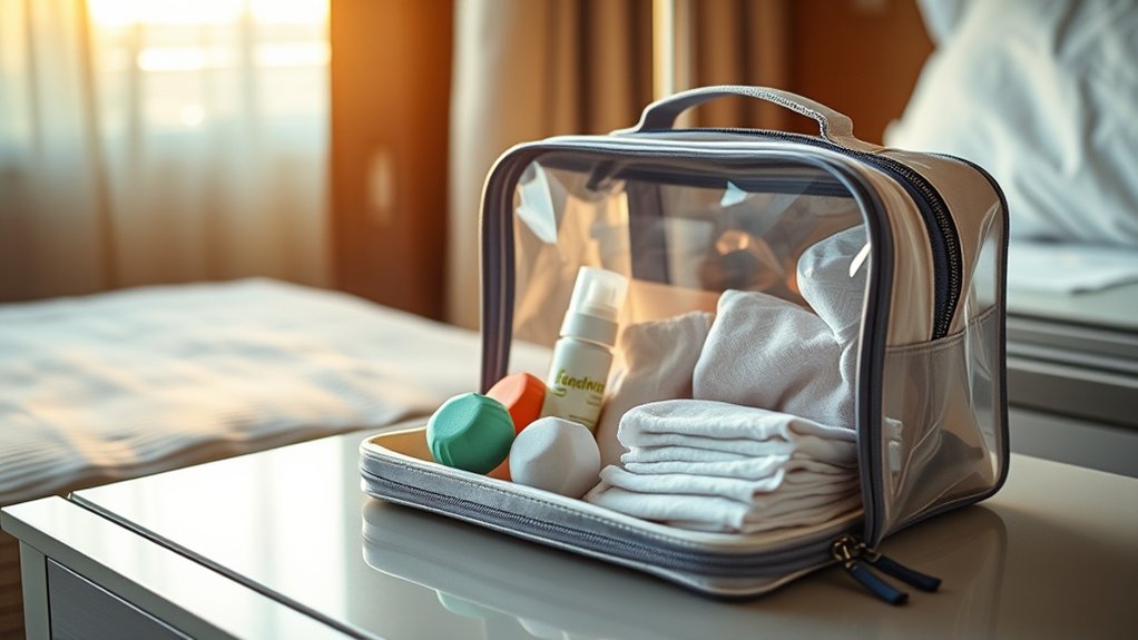 pack pods safely travel