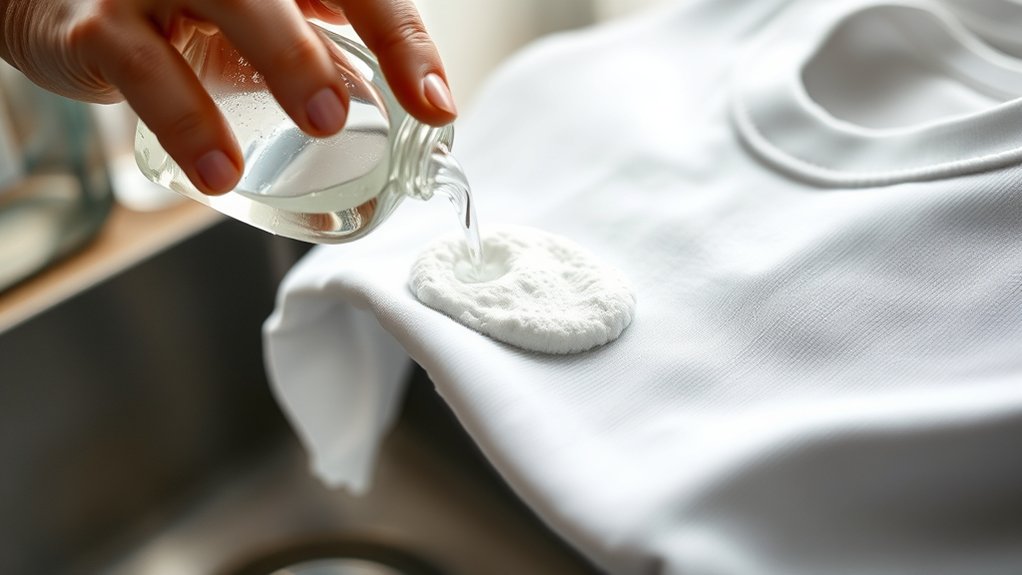 pretreat detergent stains effectively