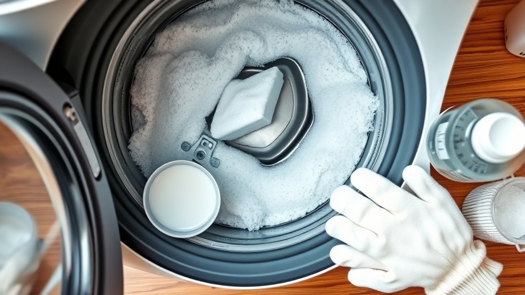 proper bleach and detergent use