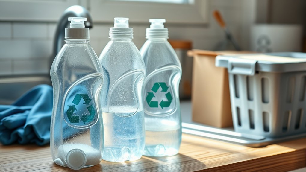 recycle bottles rinse thoroughly