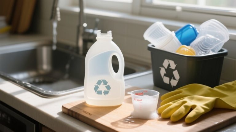 recycling laundry detergent bottles