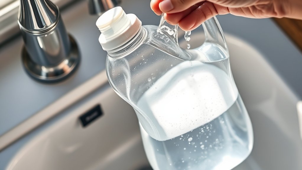 rinse bottles for recycling