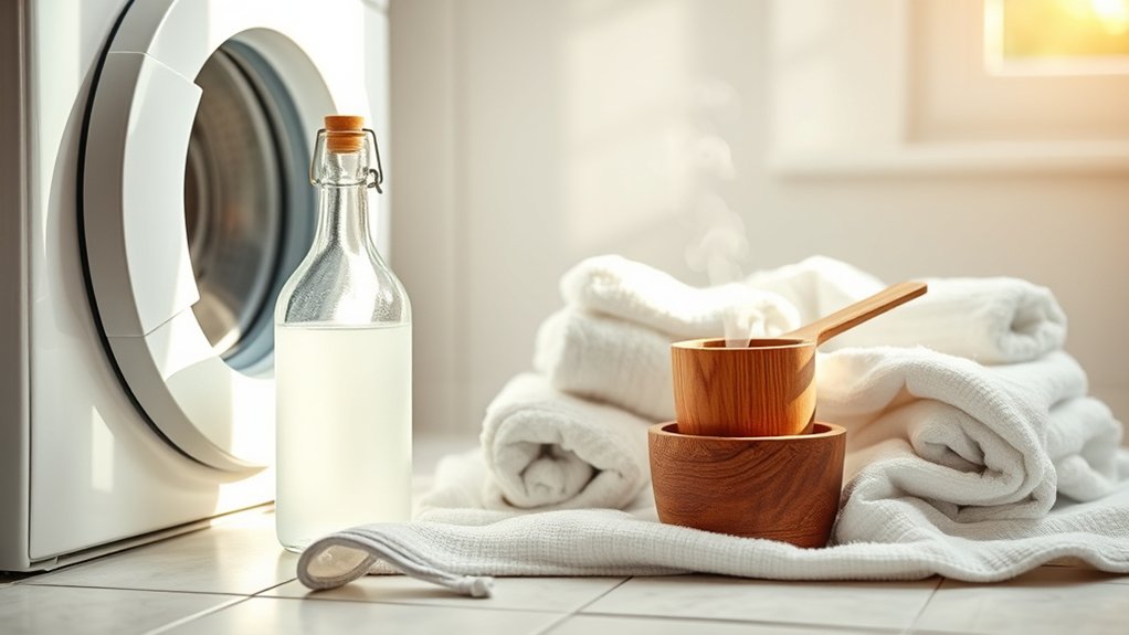 safe vinegar laundry usage