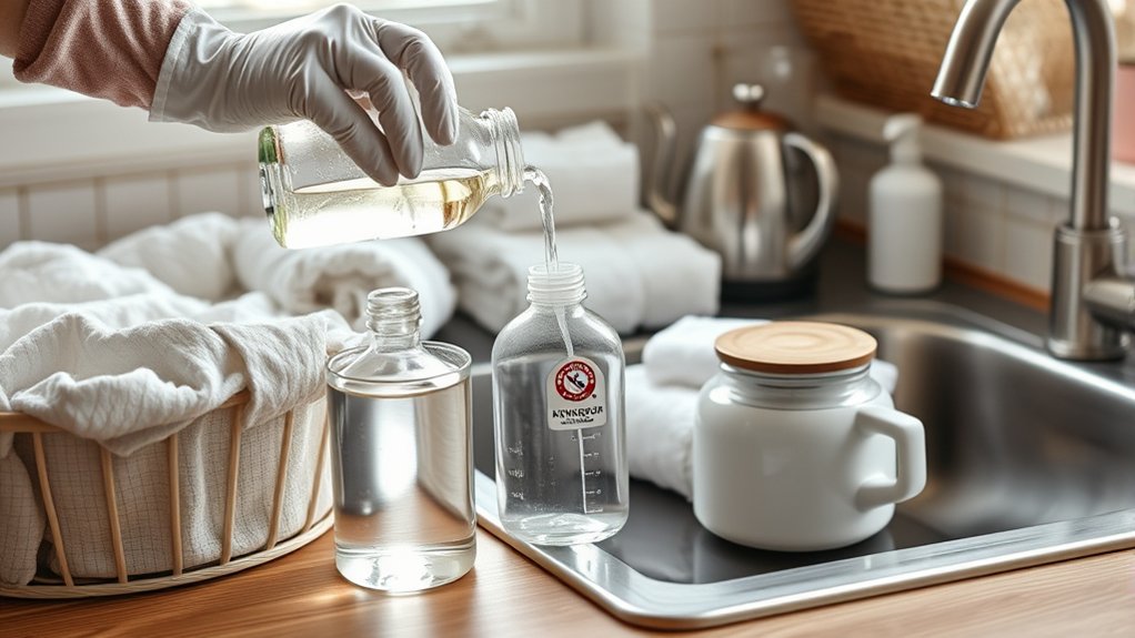 sanitize laundry without bleach