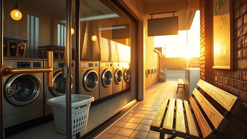 self service coin laundry facilities