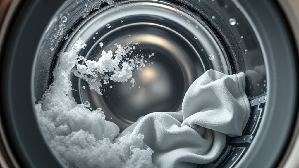 soap buildup affects washers